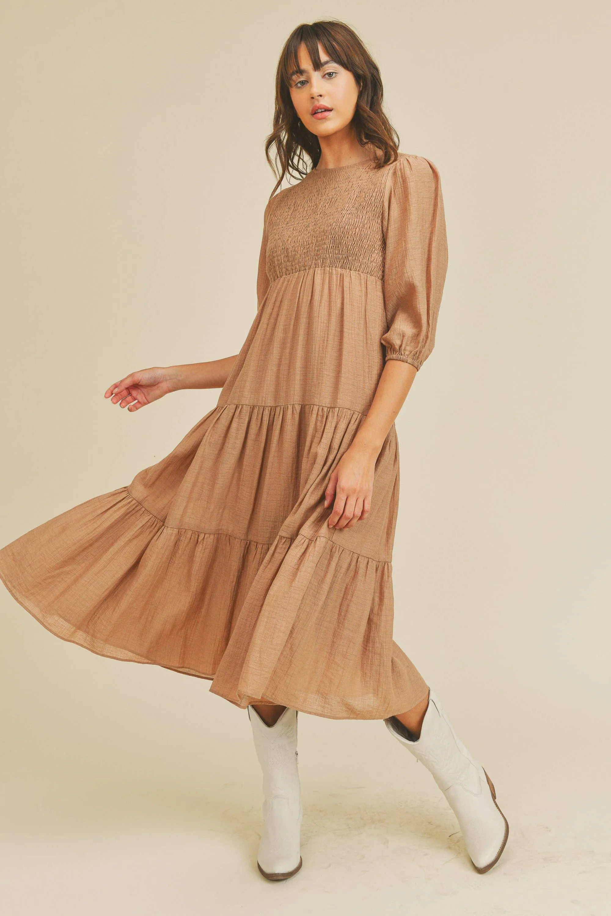 13 midnights midi dress