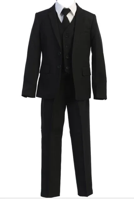 140 - Black or Navy Suit - Toddler, Boys Slim Fit & Husky Sizes