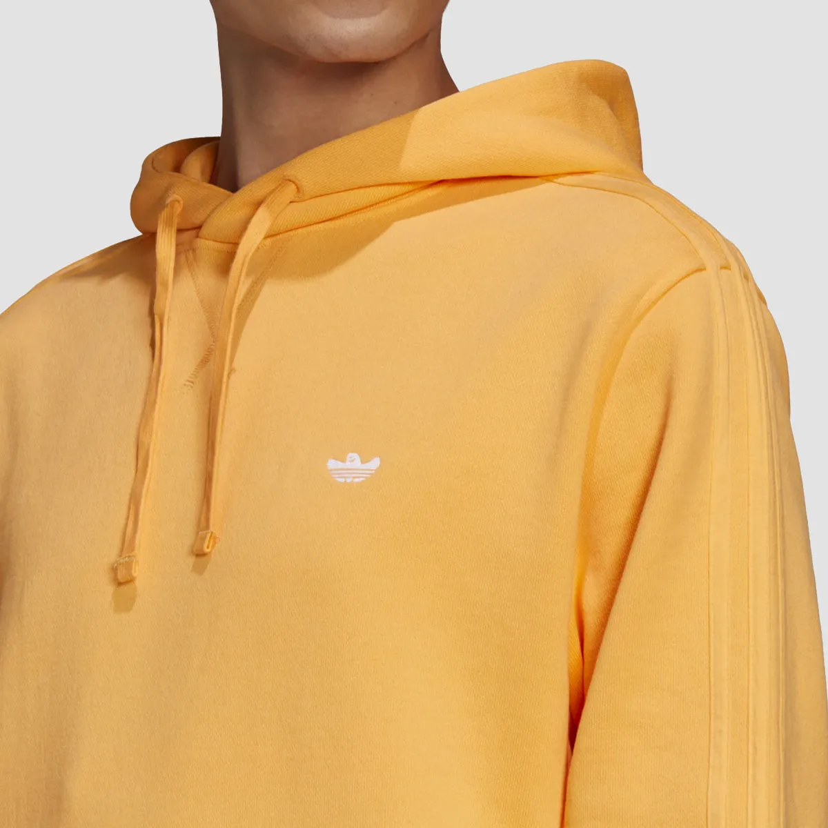 adidas Heavyweight Shmoofoil Pullover Hoodie Hazy Orange/White - Unisex