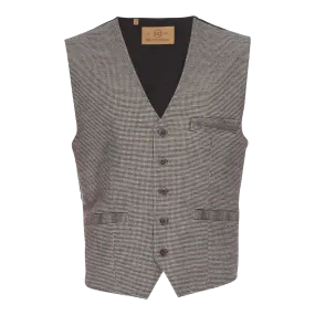 Albert Stretch Vest - Houndstooth