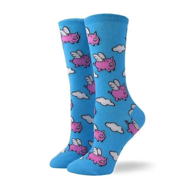 Angelic Kitten Socks