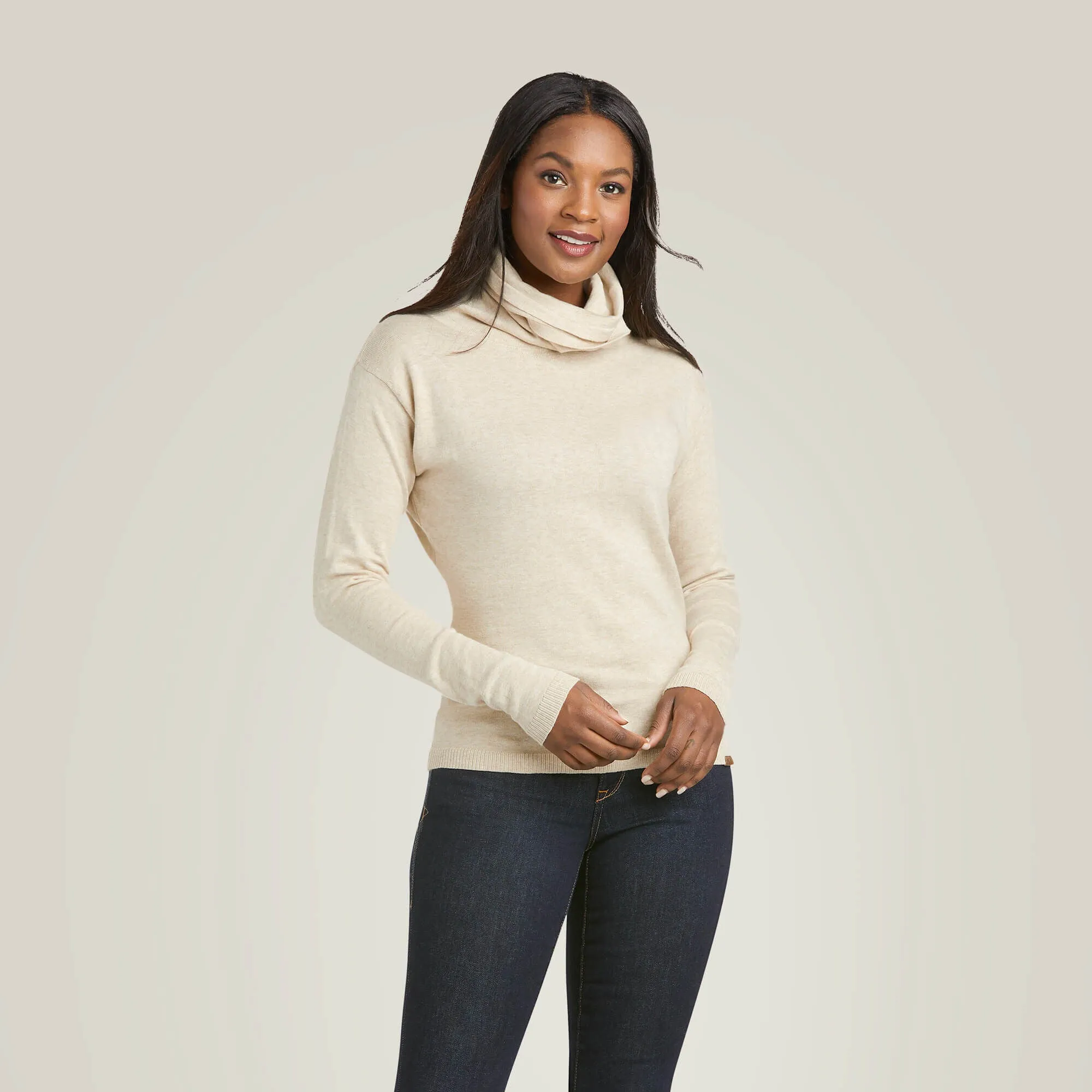 ARIAT Lexi Sweater - Womens - Oatmeal