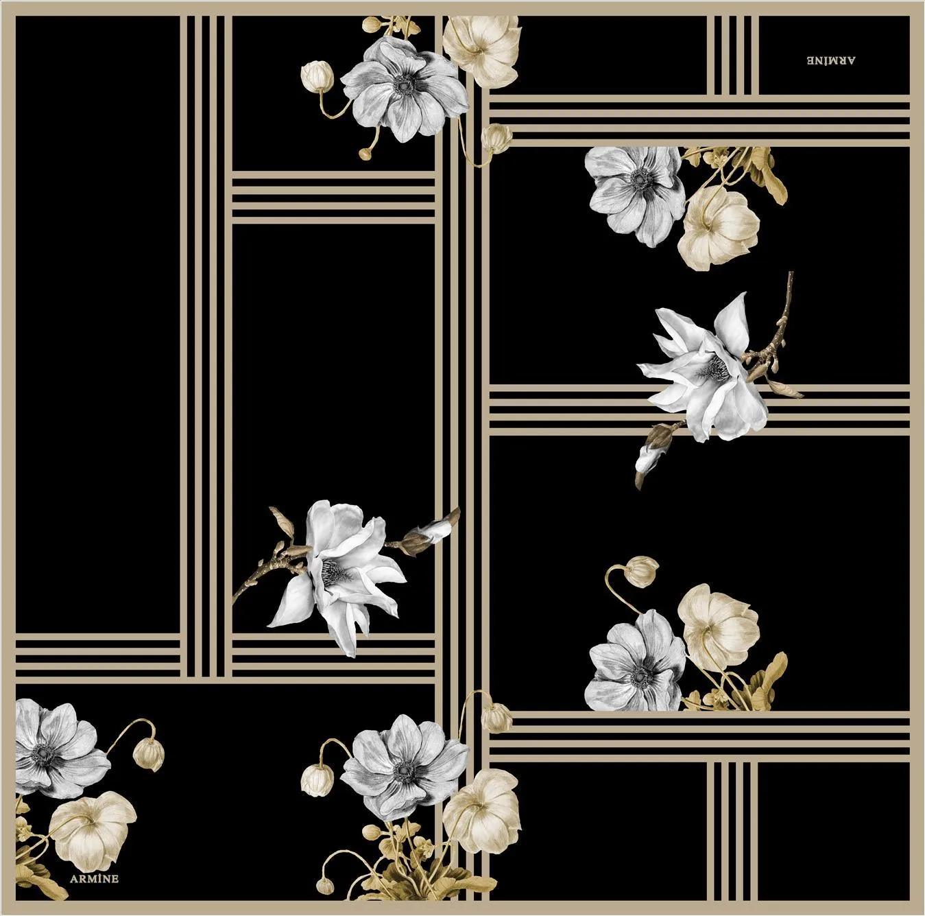 Armine Emma Elegant Silk Scarf No. 33