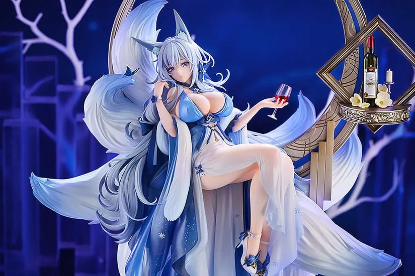 azur lane pvc statue 1/7 shinano: dreams of the hazy moon 33 cm  statues  anime  statue