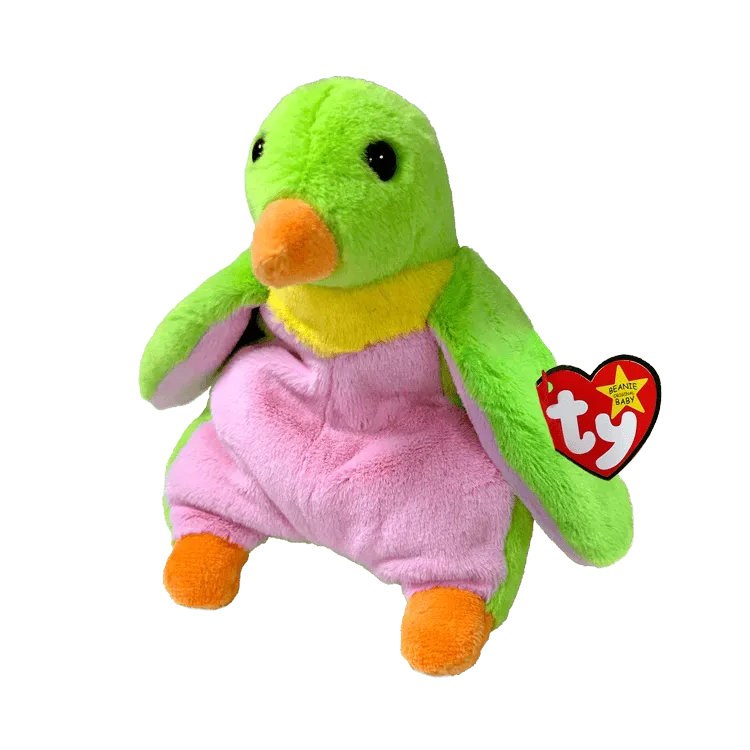 Beanie Babies: Gus Green Penguin Regular