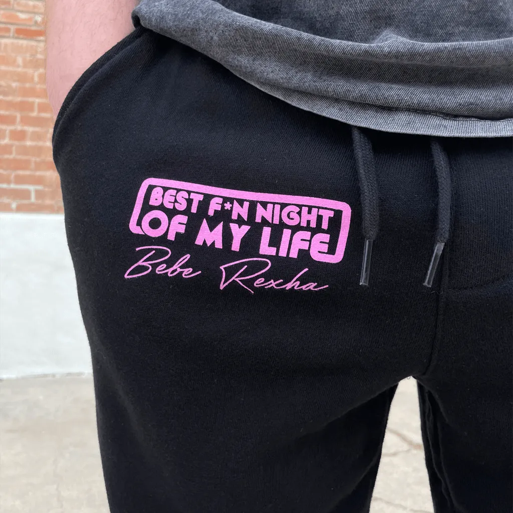 Best F*n Night Tour Black Sweatpants