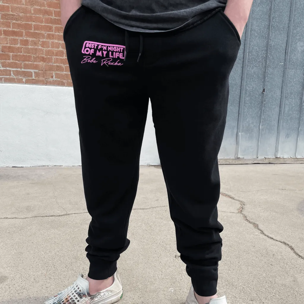 Best F*n Night Tour Black Sweatpants