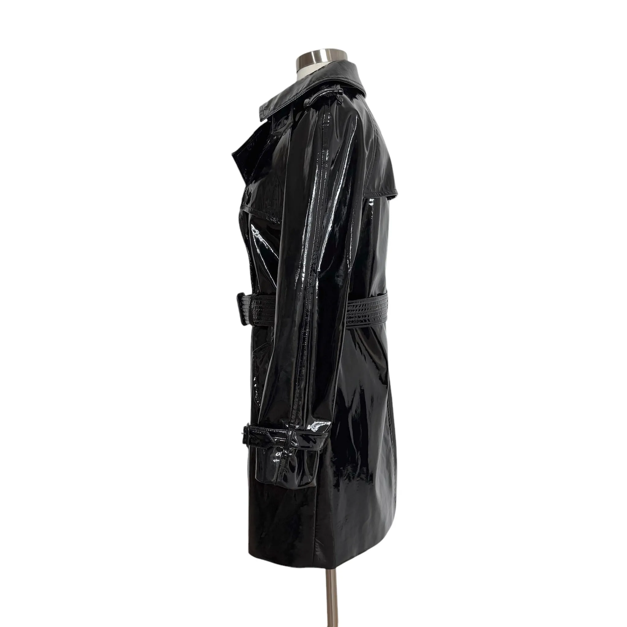 Black Coated Coat - S