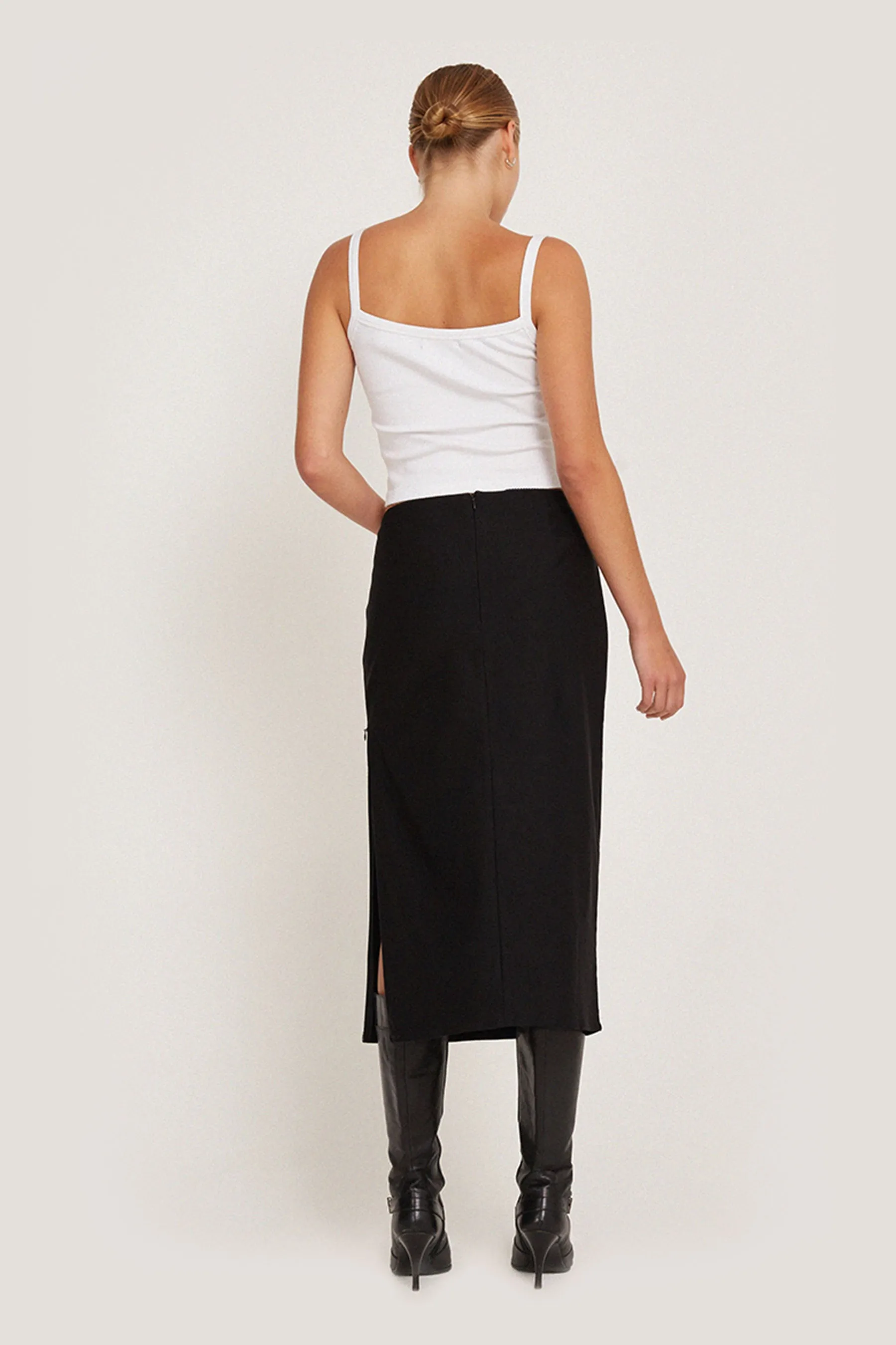 Black Mikoji Skirt