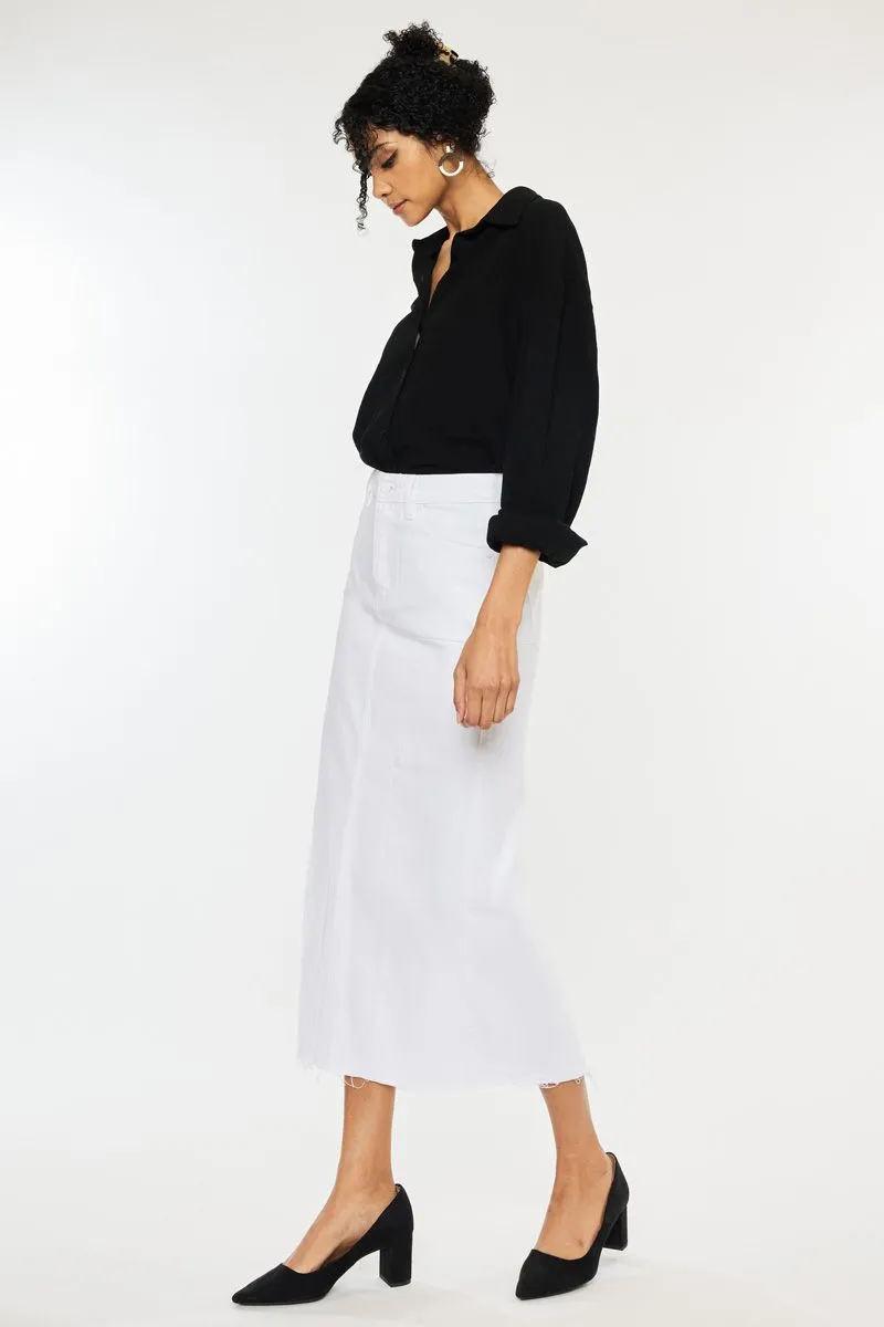 Cameron Denim Midi Skirt