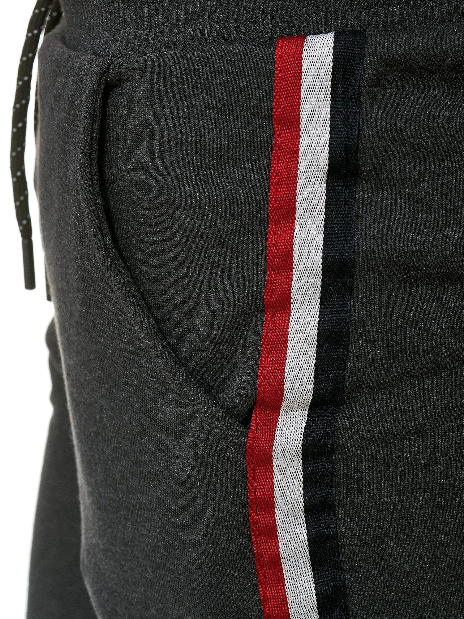 Cargo Dusi Stripe Sweatpants Joggers - Dark Gray X1B