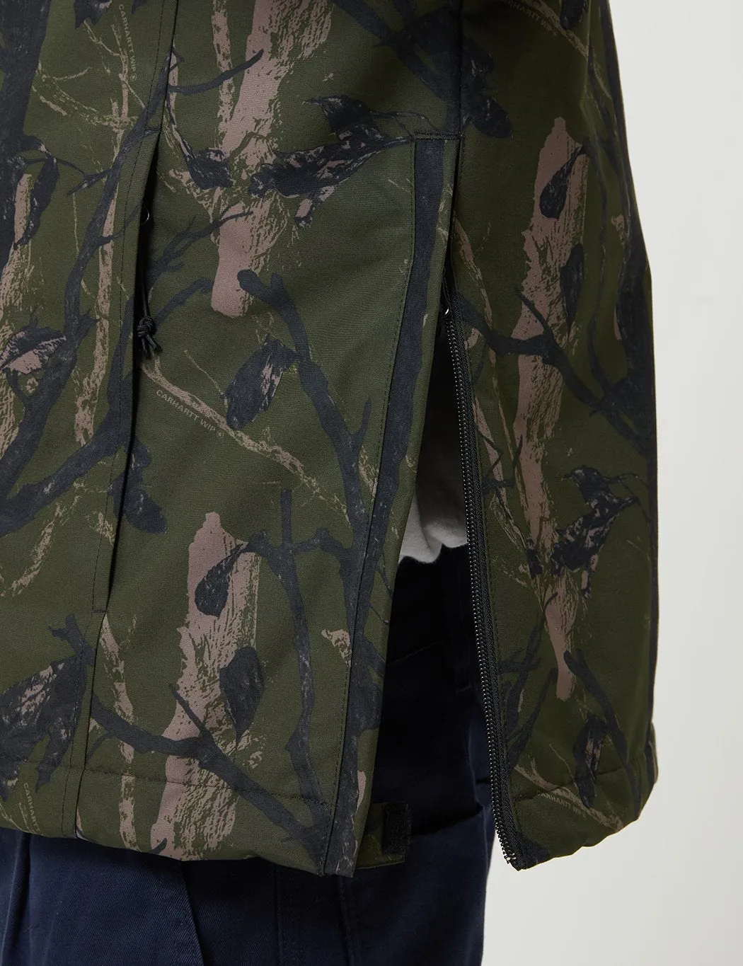 Carhartt-WIP Nimbus Half-Zip Jacket (Fleece Lined) - Camo Tree Green