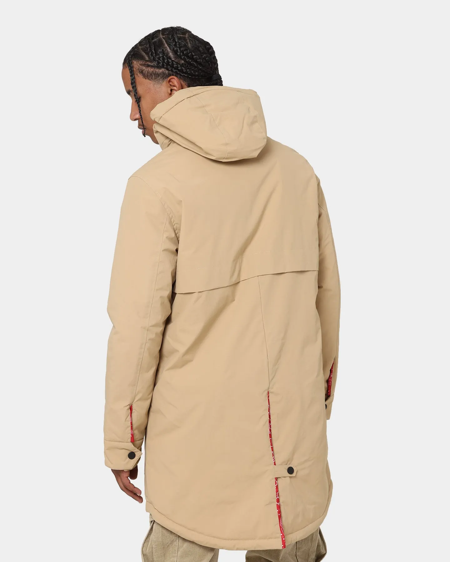 Carre Bandana Ultra Trench Coat Stone