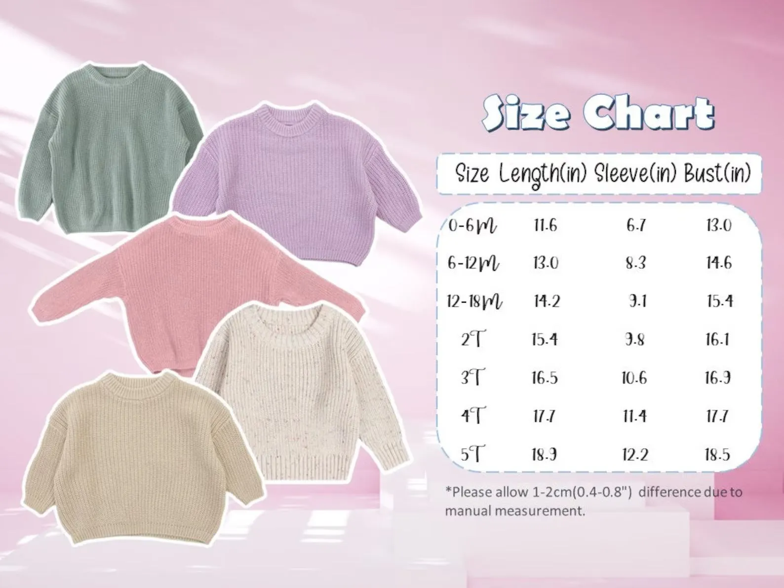 Cherished Custom Baby Sweaters, Baby Shower Gift, Personalized Toddler Knit Sweater KS04