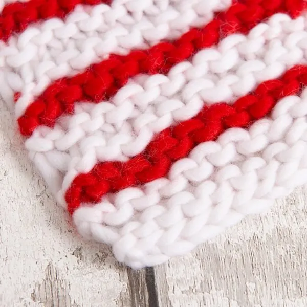 Children’s Candy Cane Scarf Knitting Kit