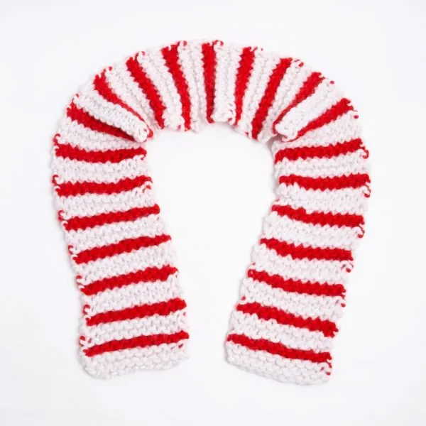 Children’s Candy Cane Scarf Knitting Kit