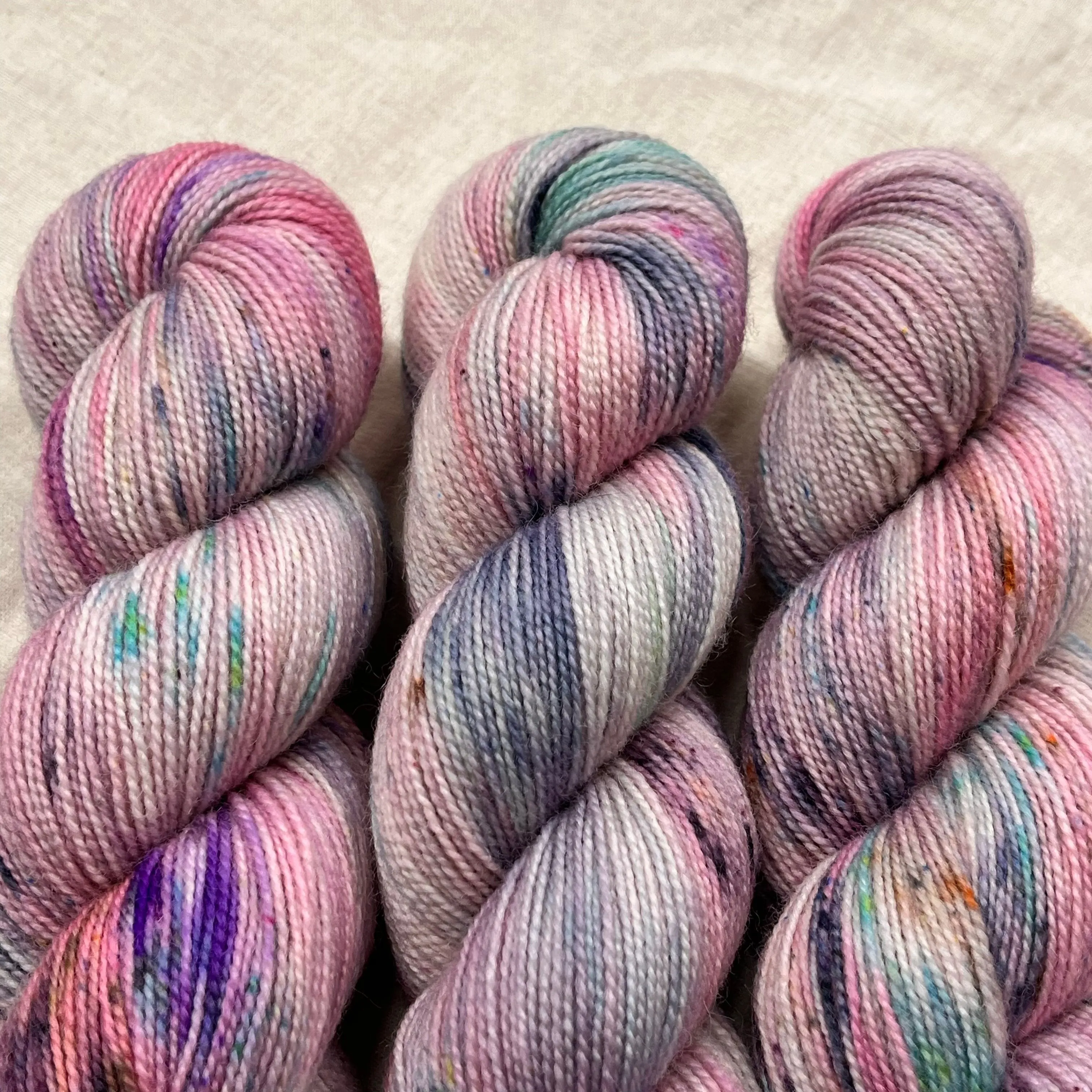 Circus Tonic Handmade Dathliad BFL Sock