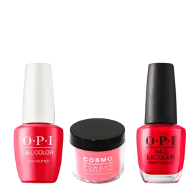 Cosmo 3in1 Dipping Powder   Gel Polish   Nail Lacquer (Matching OPI), 2oz, CC13