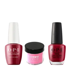 Cosmo 3in1 Dipping Powder   Gel Polish   Nail Lacquer (Matching OPI), 2oz, CH02