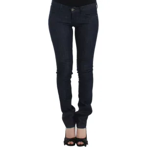 Costume National Chic Dark Blue Skinny Leg Jeans