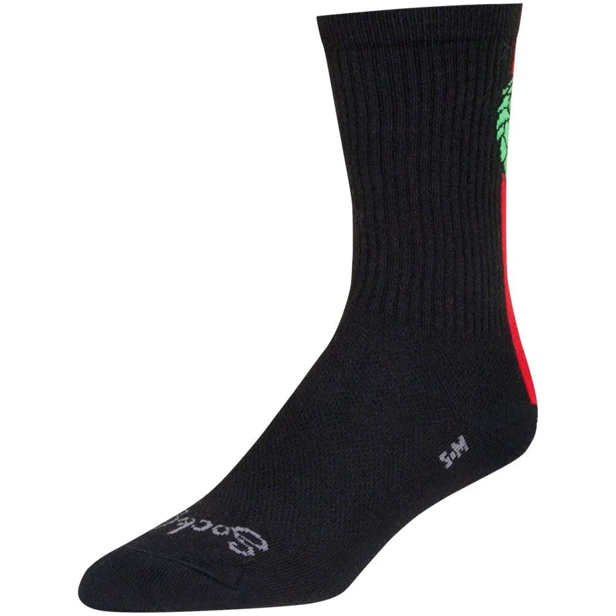 Crew Hoppyness Bike Socks - Black