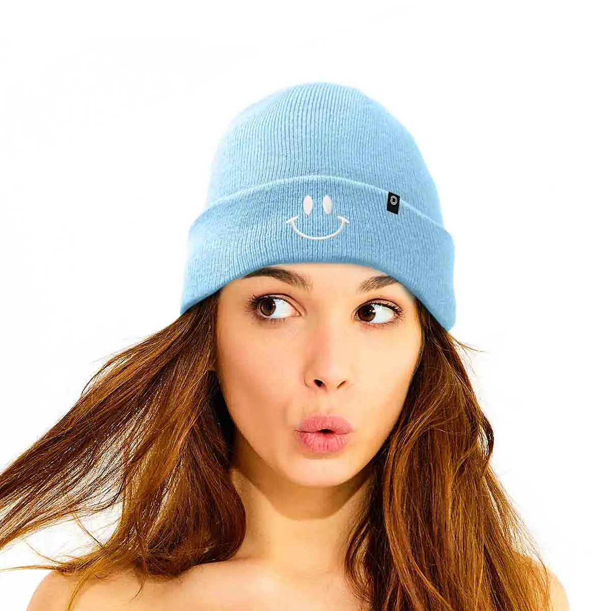 Dalix Smile Face Beanie