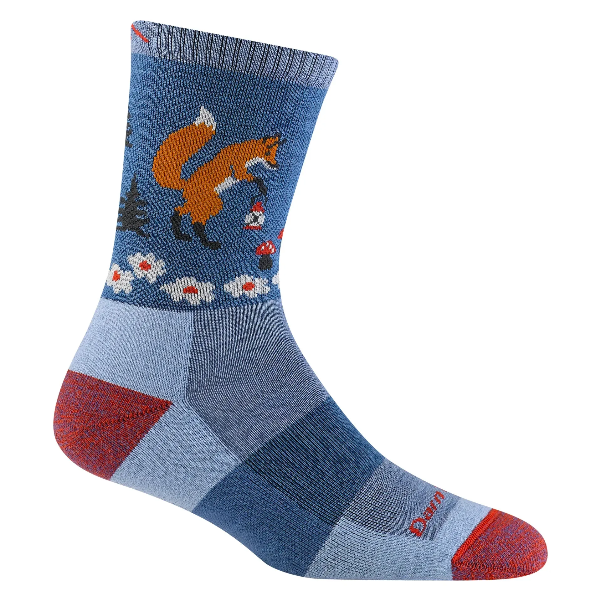 Darn Tough Vermont Hike Trek 5001 Vapor Fox Socks