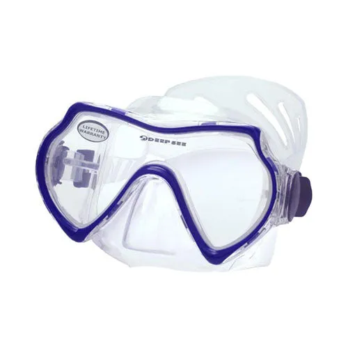 Deep See Mistique Single Lens Scuba Dive Mask