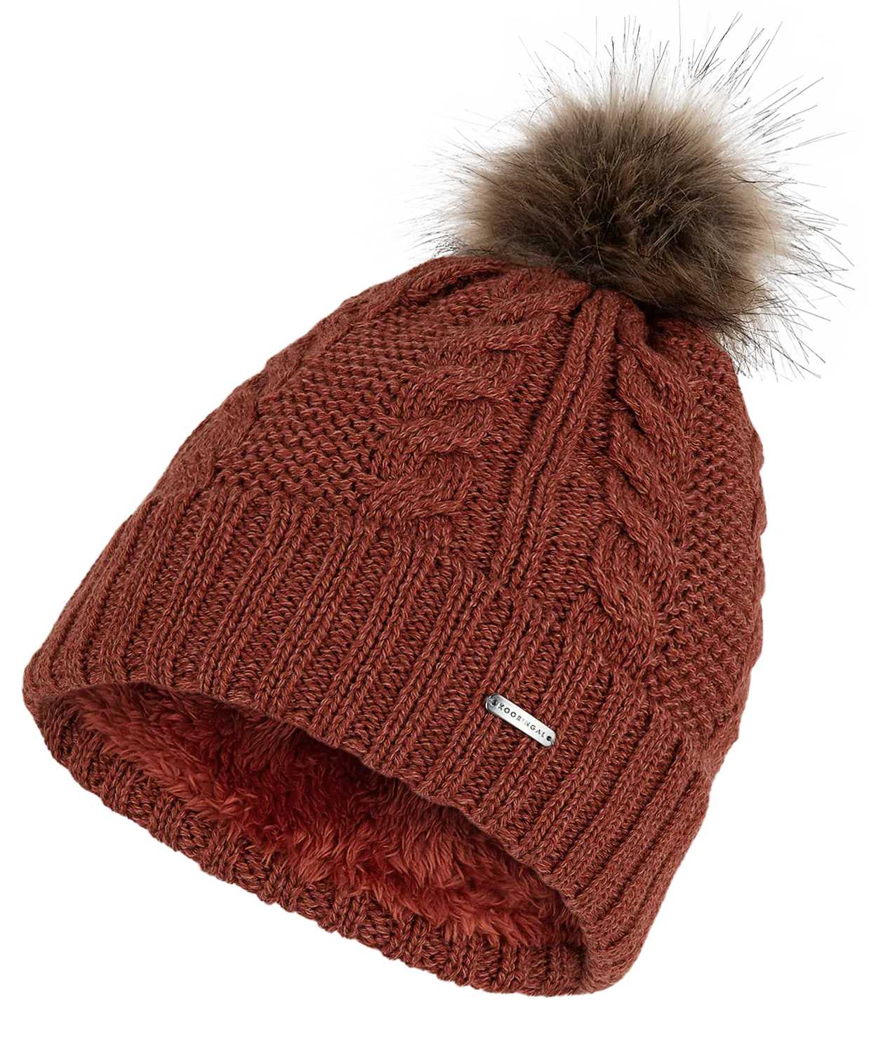 Delilah Beanie in Rust