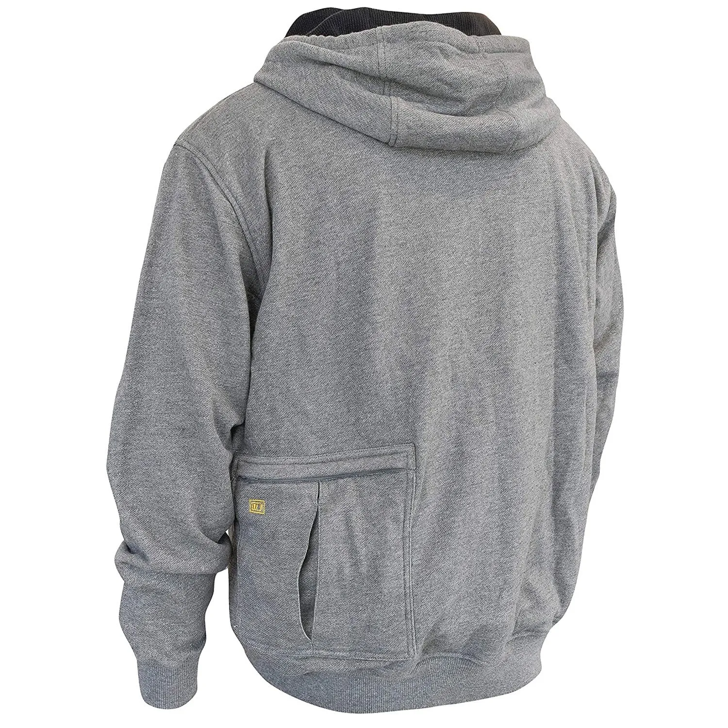 DeWalt DCHJ080B Unisex Heated French Terry Cotton Hoodie (Bare) - Gray