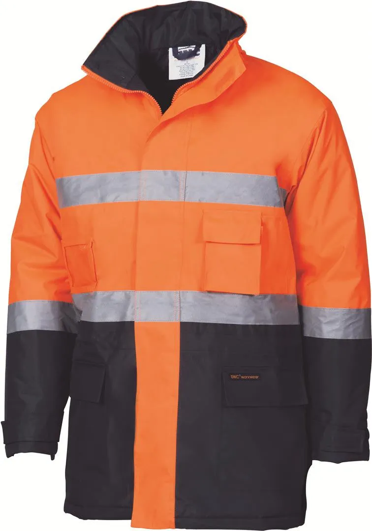 DNC Hi Vis D/N Two Tone Parka (3768)