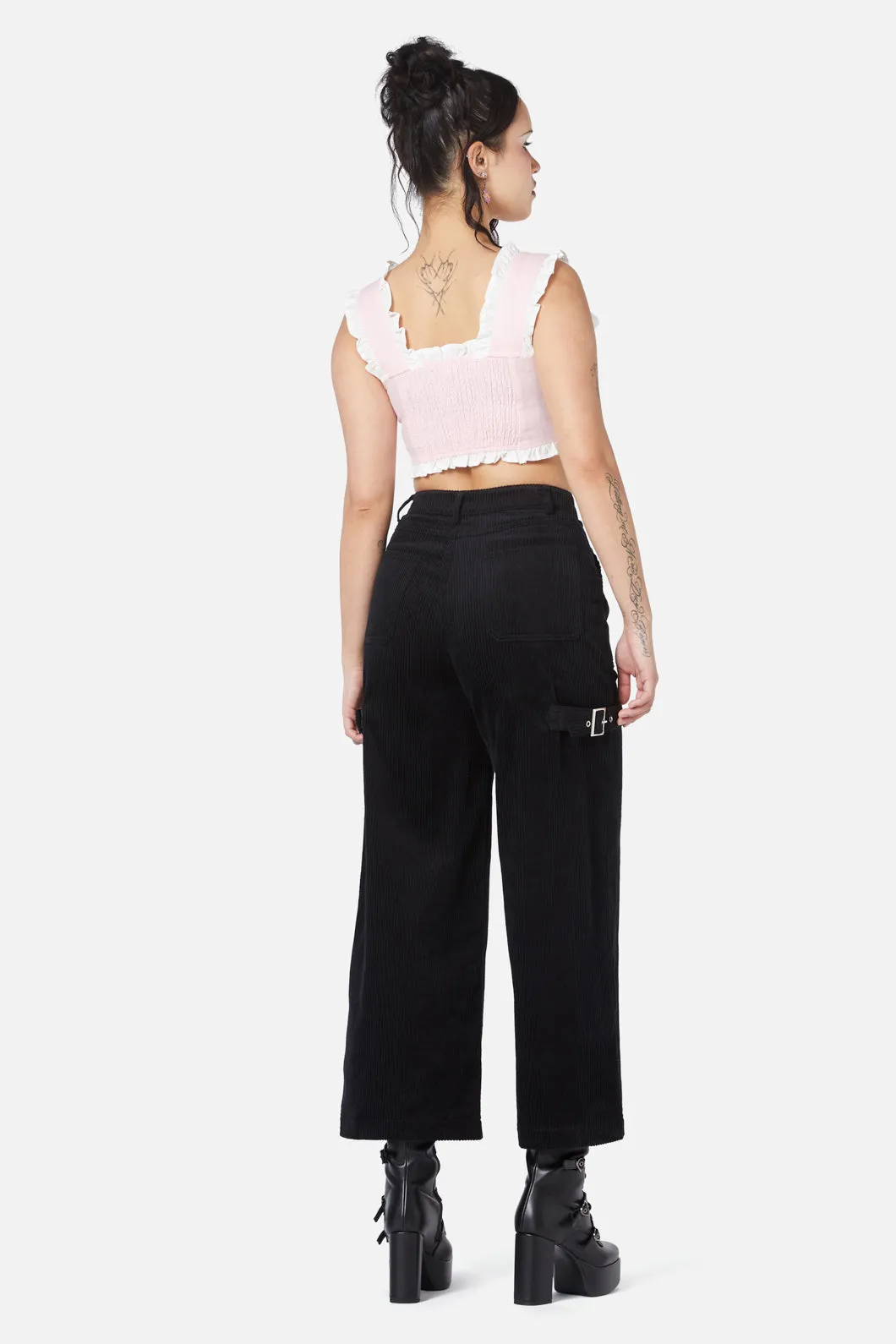 Dolly Cord Wide Leg Cargo