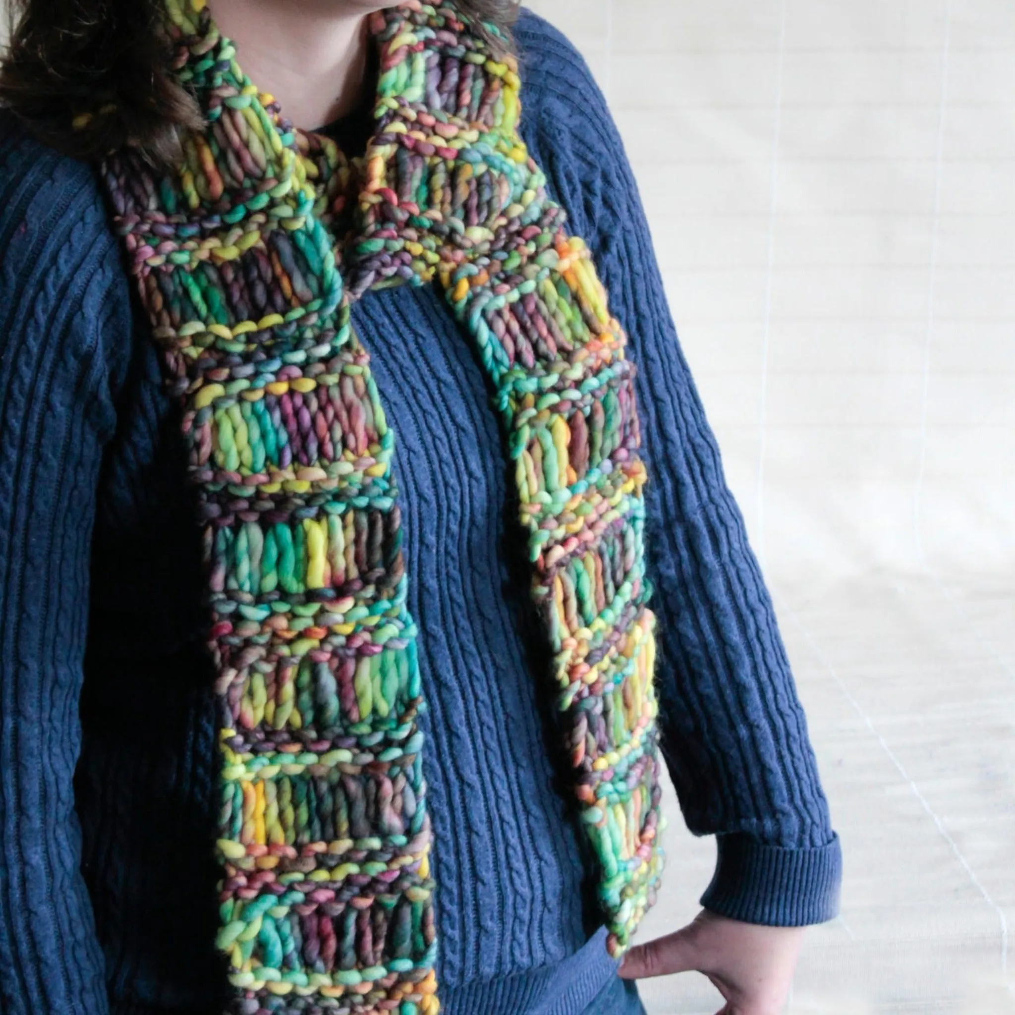 Drop Stitch Scarf