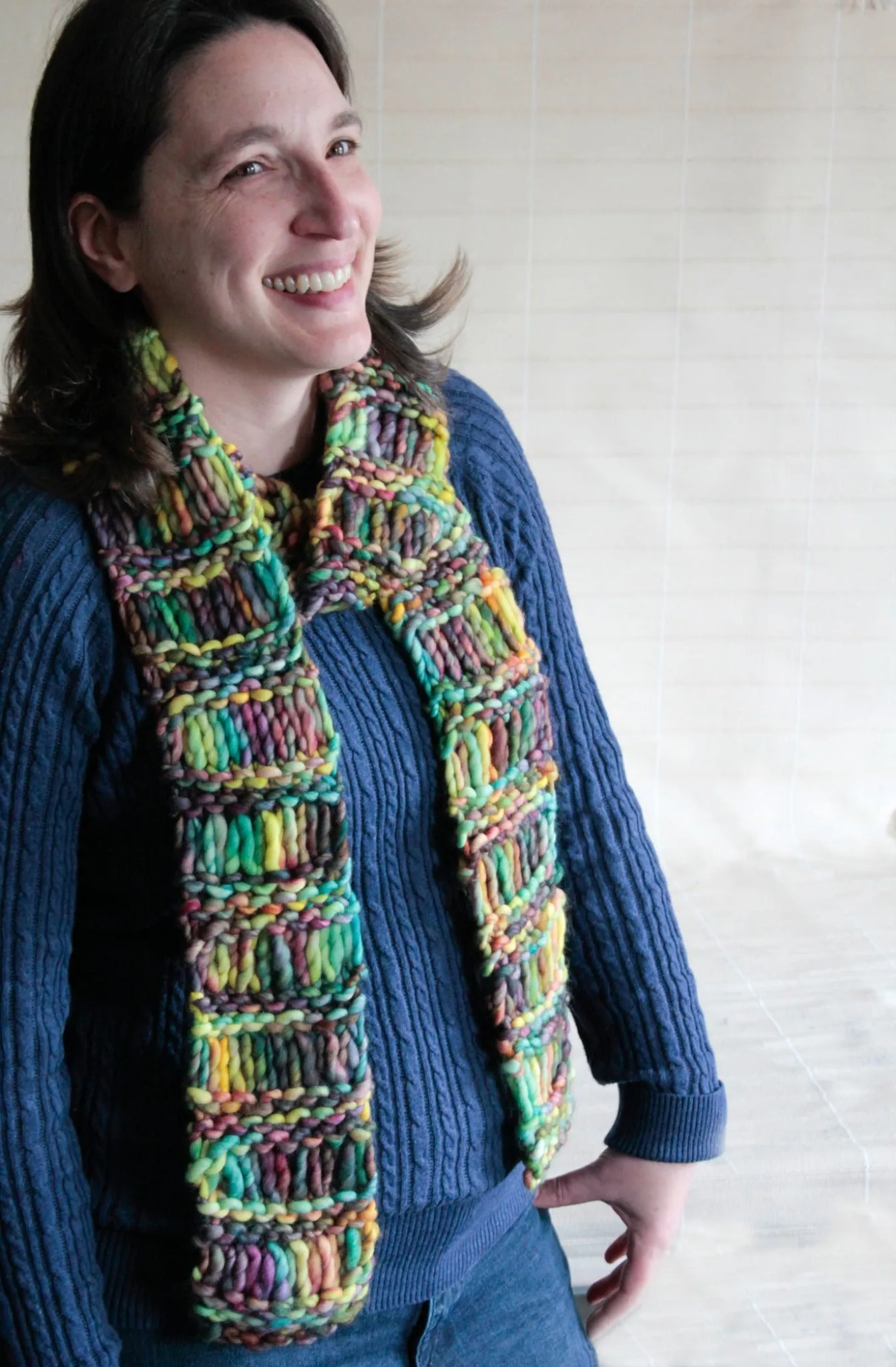 Drop Stitch Scarf