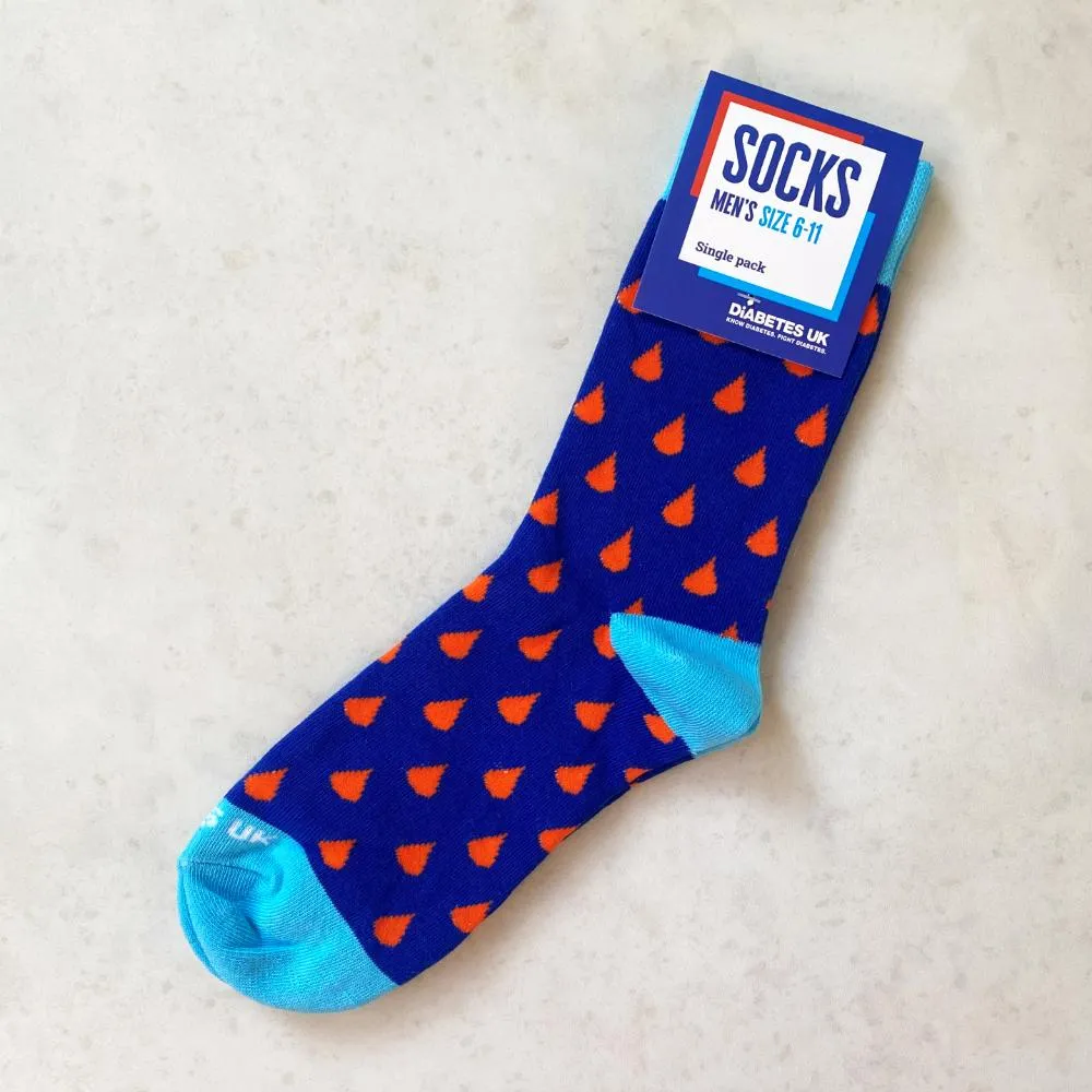 Droplet Diabetes UK Socks