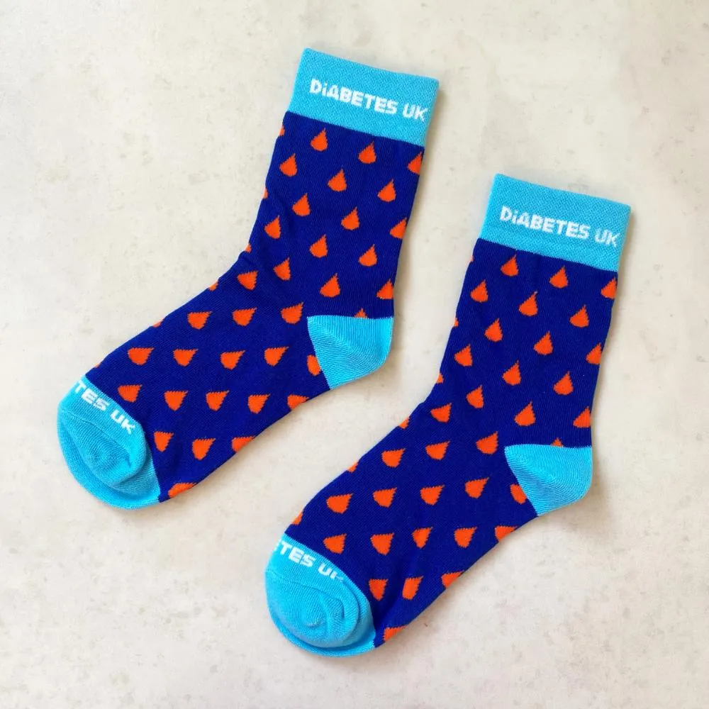 Droplet Diabetes UK Socks