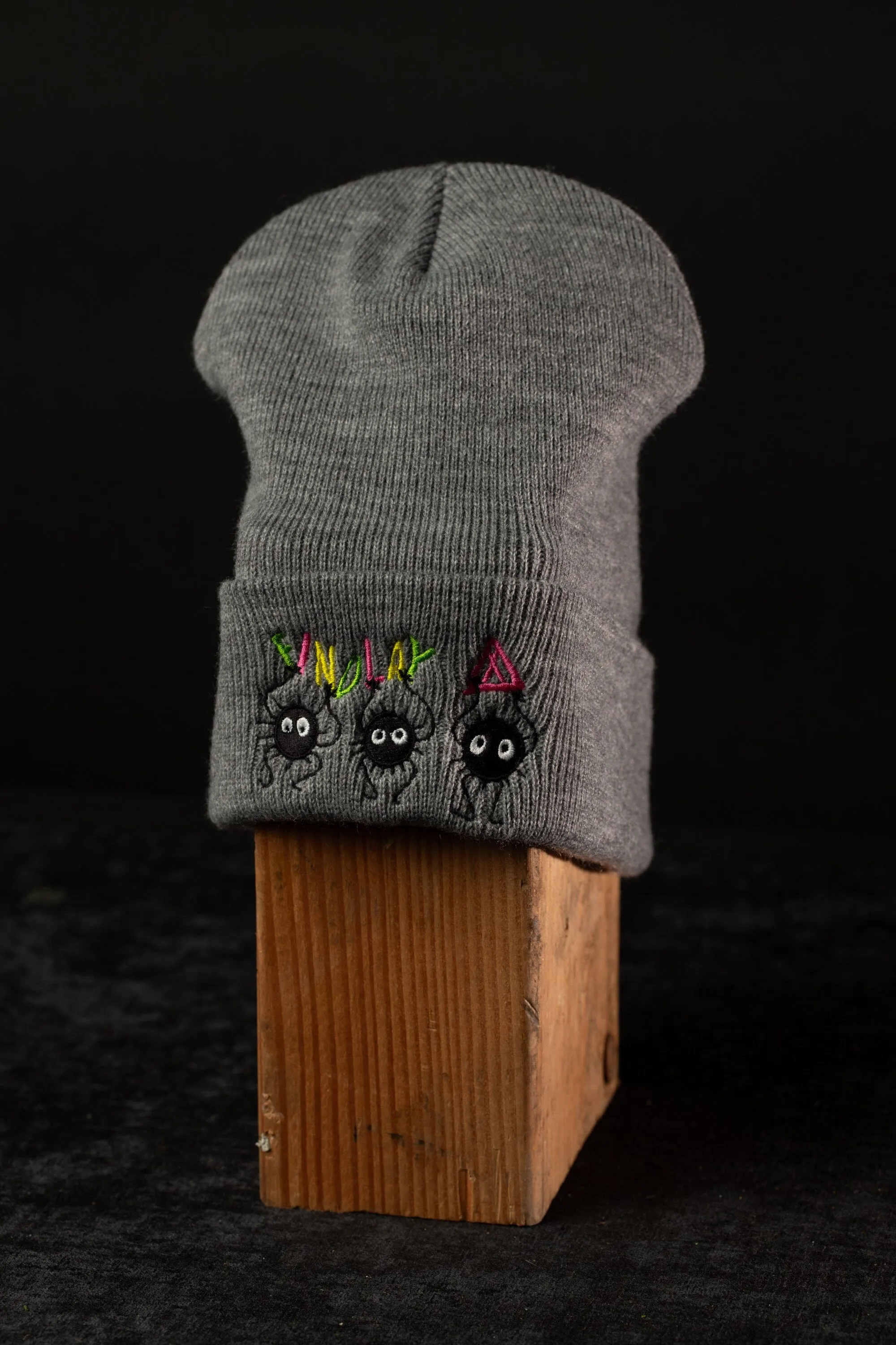 Dust Friend Embroidered Beanie