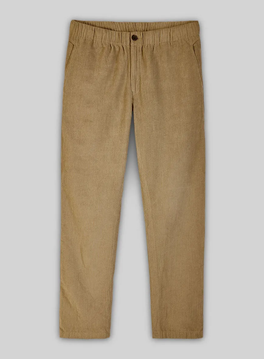 Easy Pants Khaki Corduroy