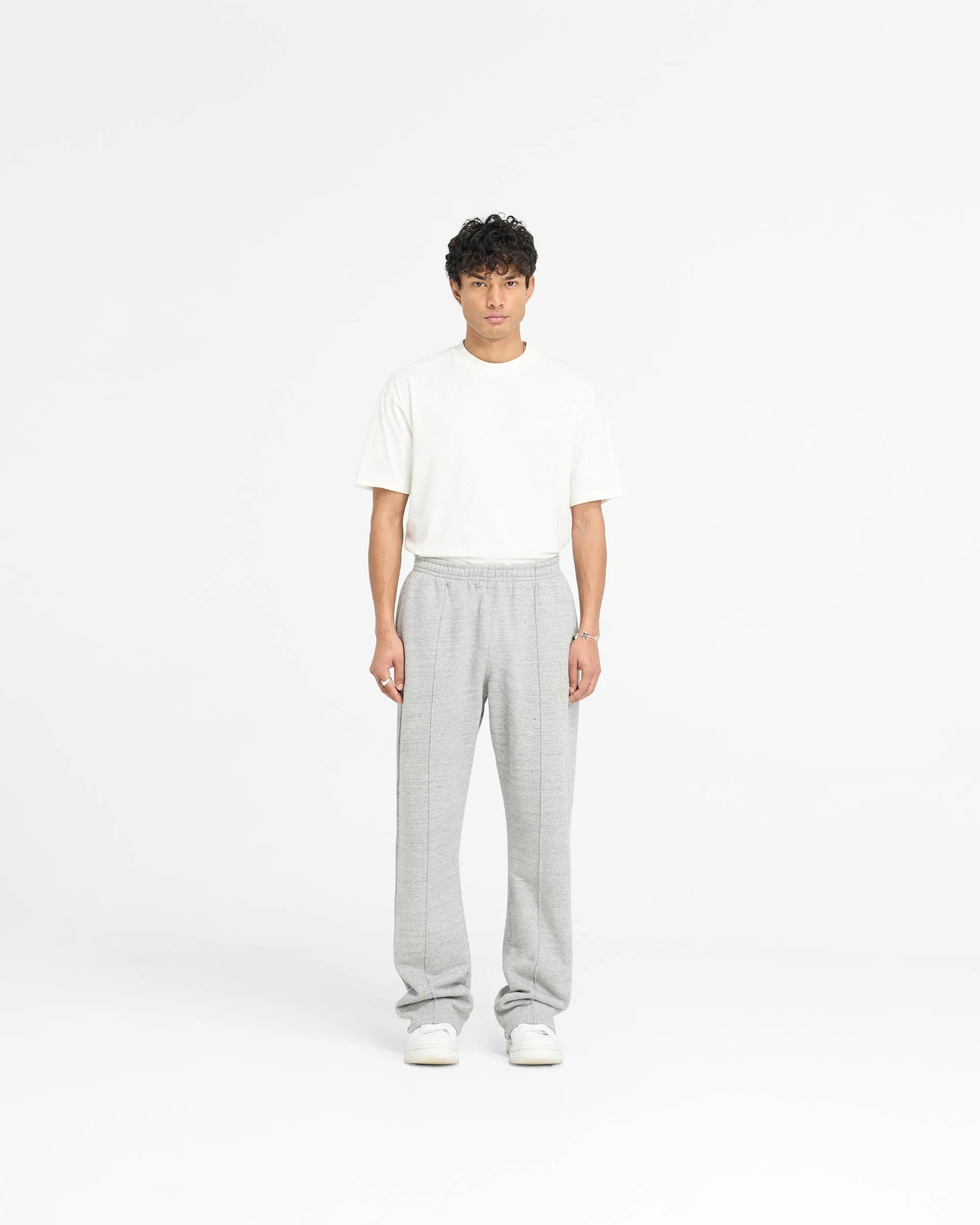 England Applique Sweatpant - Grey Marl