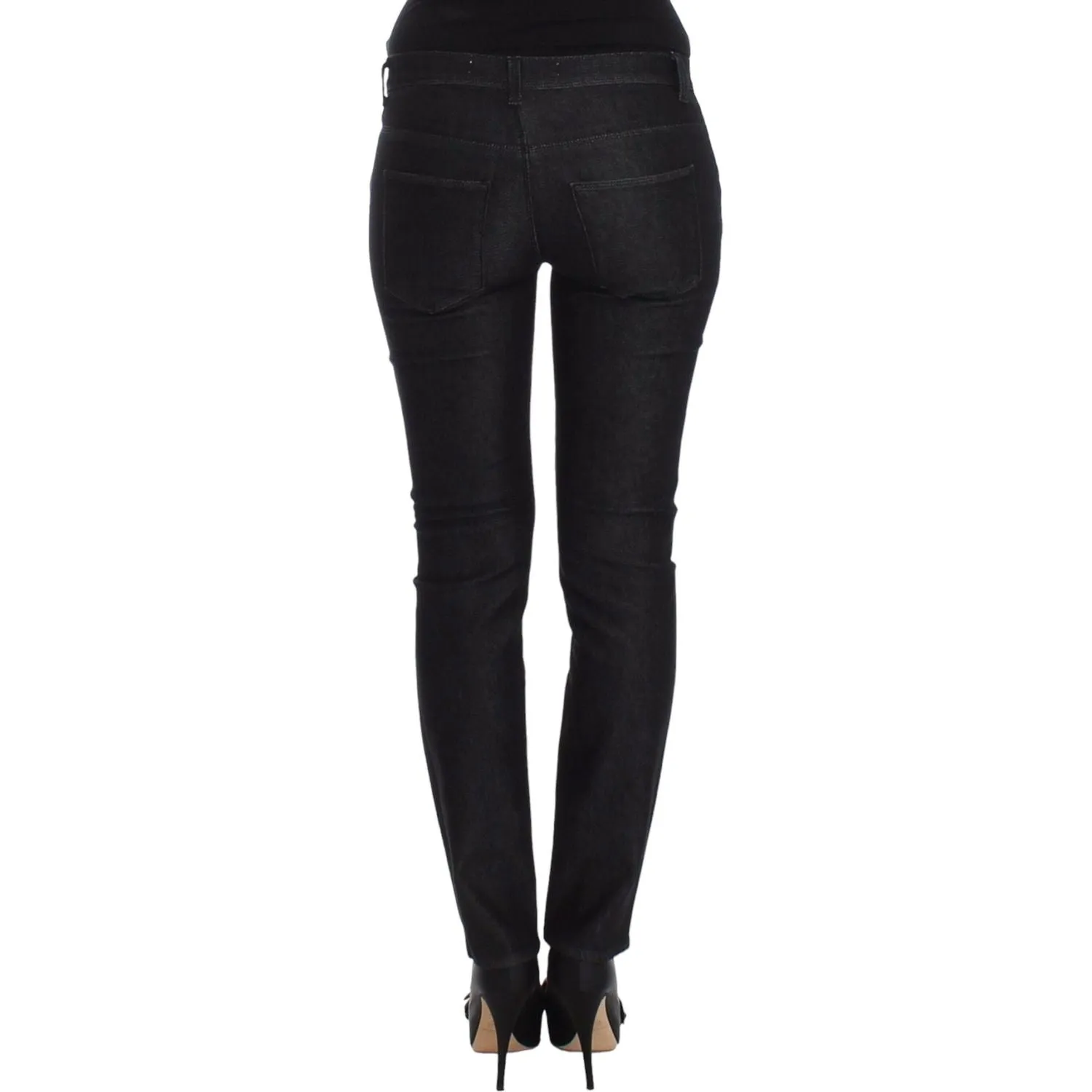 Ermanno Scervino Chic Black Skinny Jeans - Elegant & Slim Fit