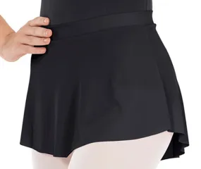 Eurotard Womens High Low Pull On Mini Ballet Skirt