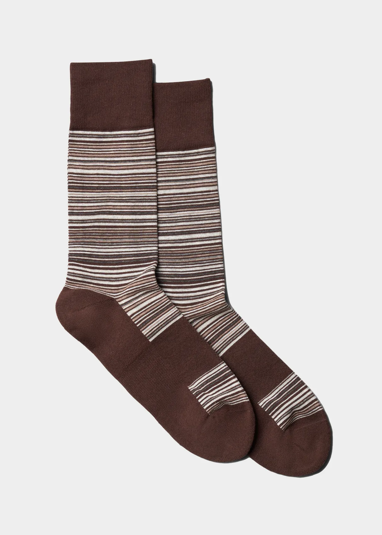 Everyday Comfort Socks - Lines Pattern