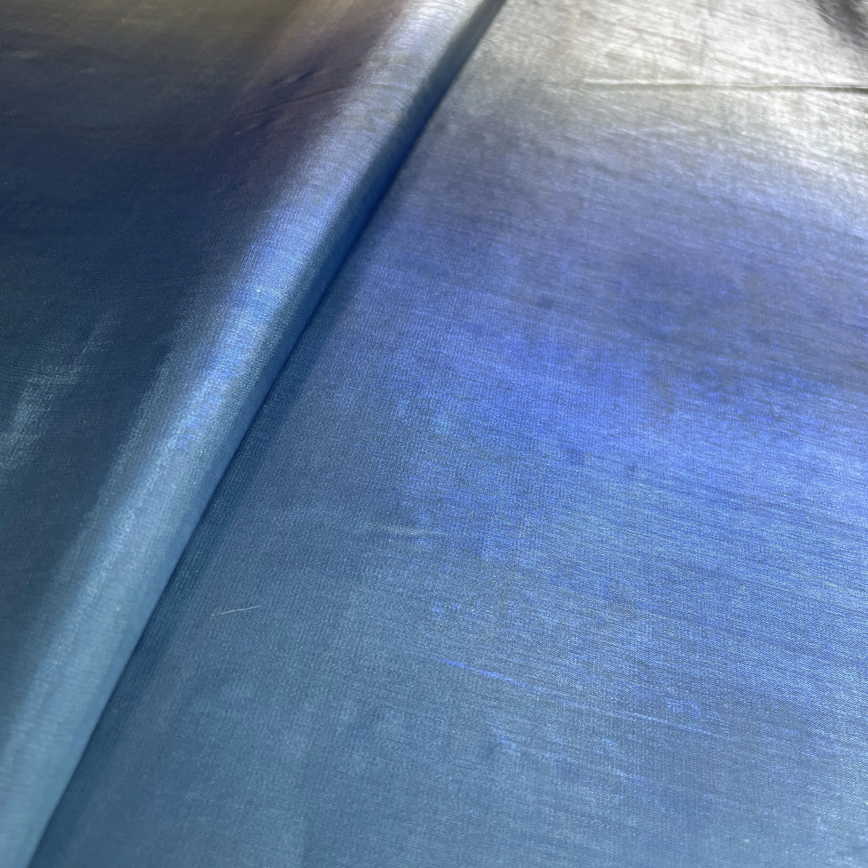 Exclusive Blue Ombre Organza Fabric