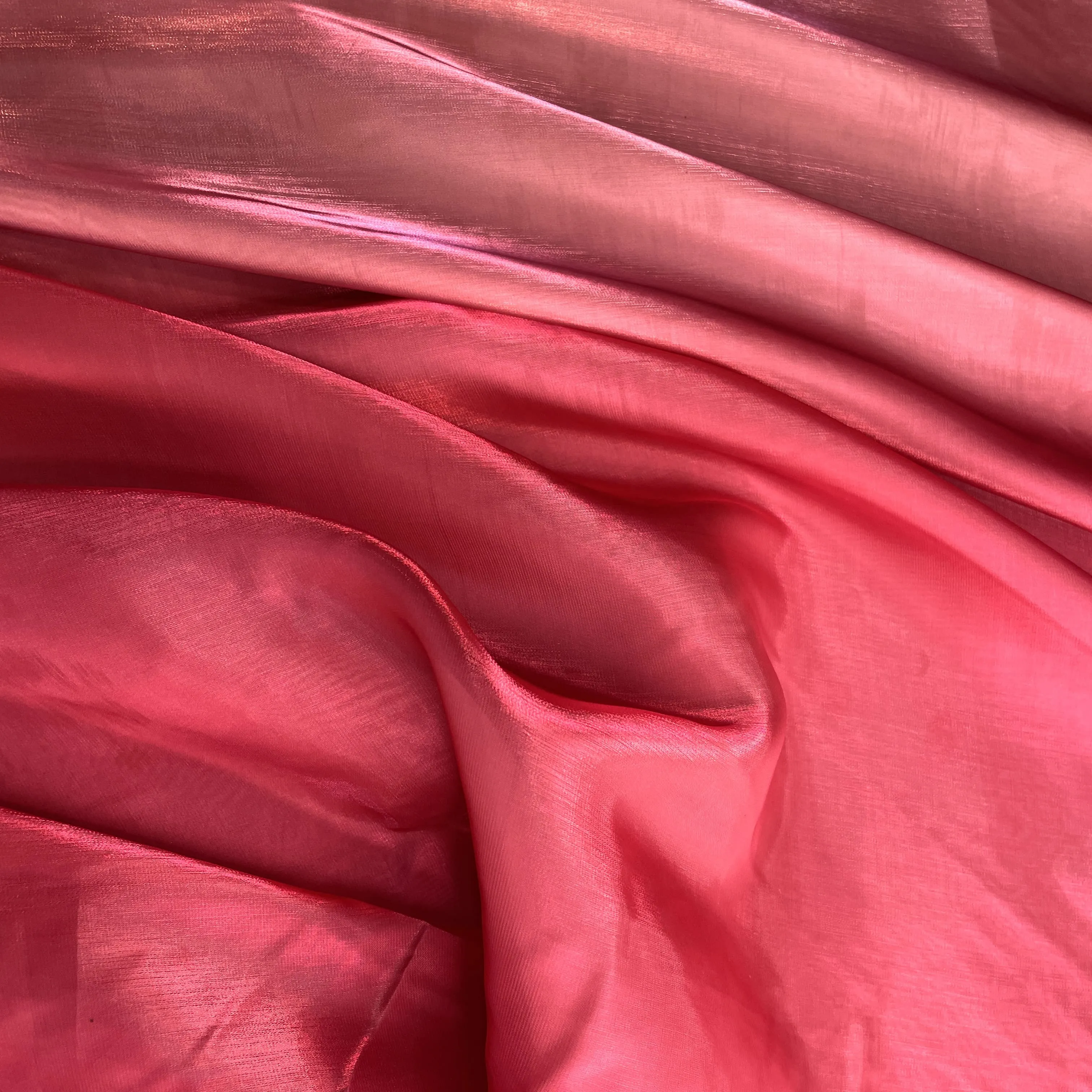 Exclusive Pink Ombre Organza Fabric