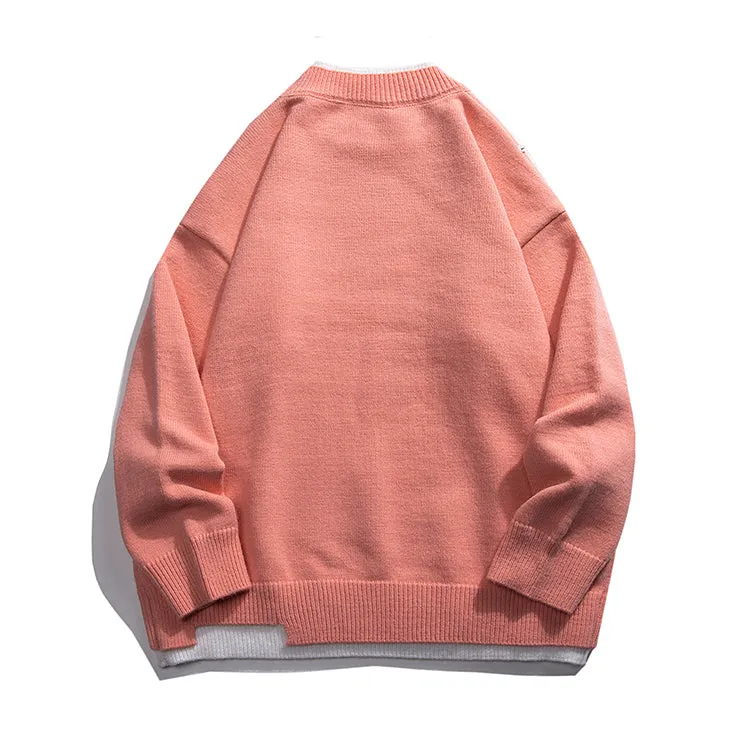 Faire Echo street solid color collarless hoodie