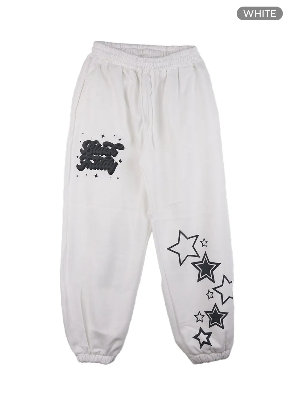 Flexible Graphic Sweatpants CO422