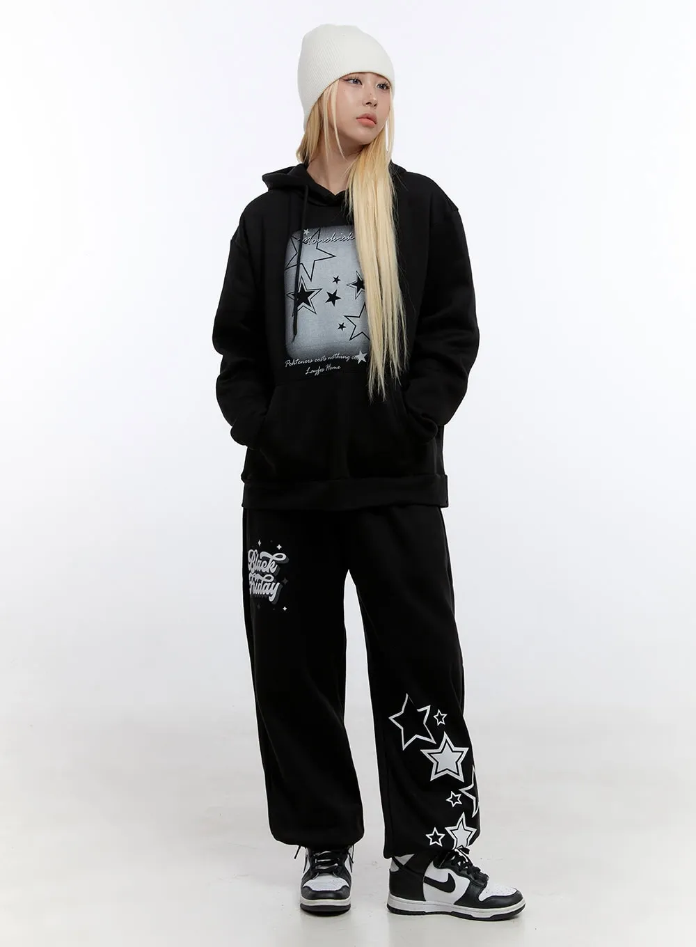 Flexible Graphic Sweatpants CO422