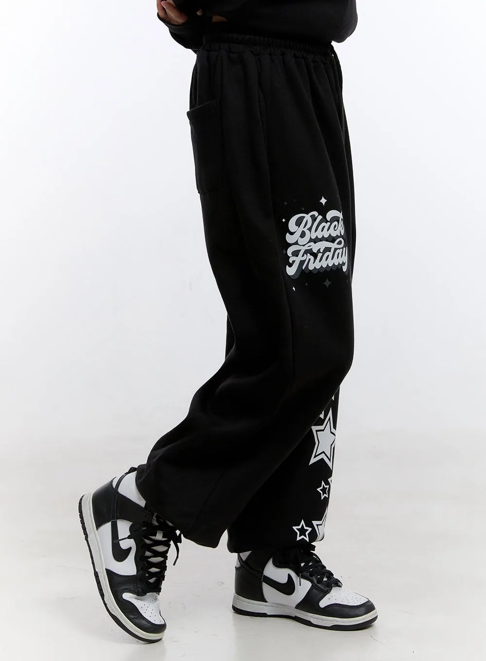 Flexible Graphic Sweatpants CO422