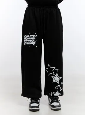 Flexible Graphic Sweatpants CO422