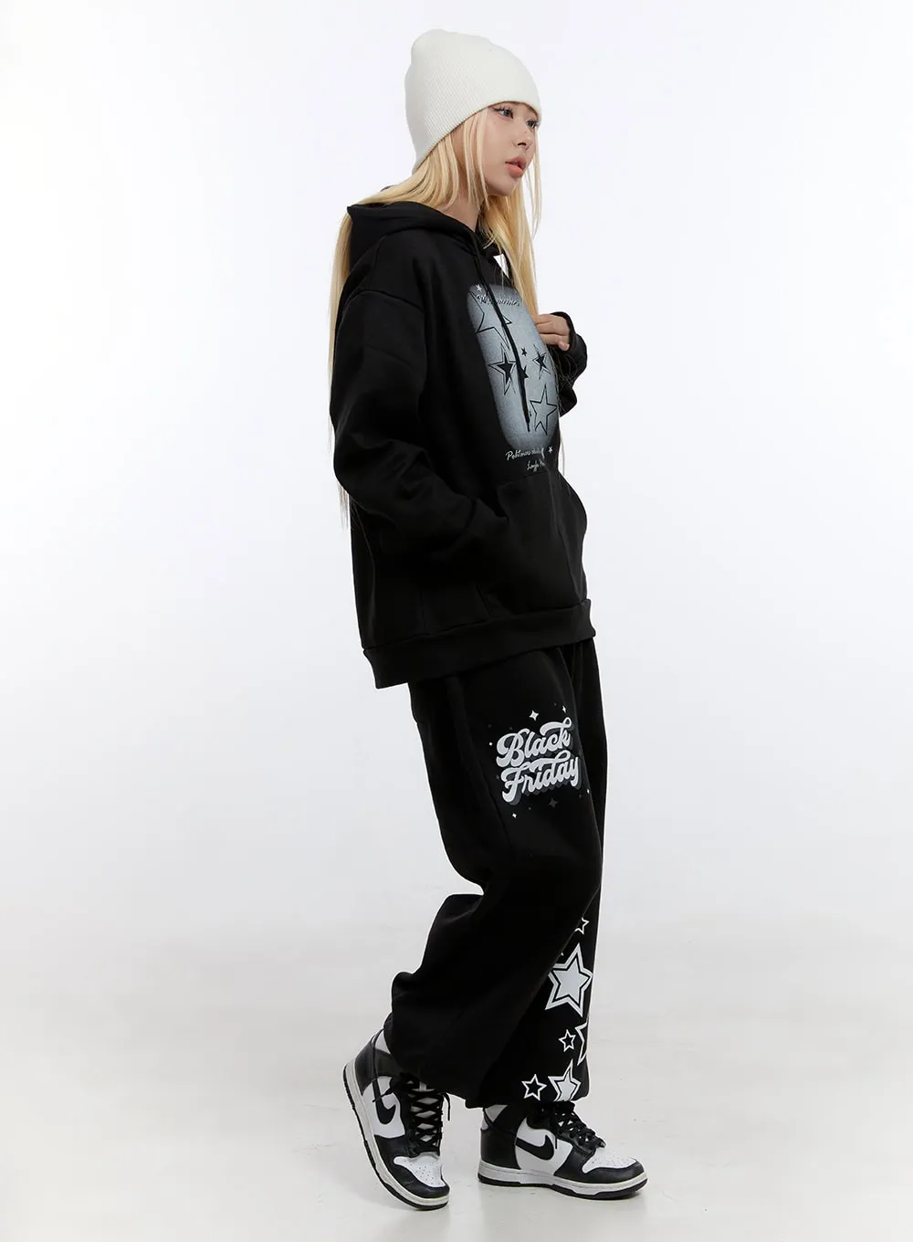 Flexible Graphic Sweatpants CO422